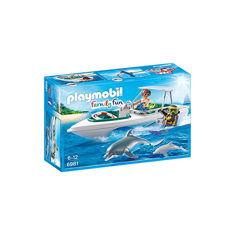 Playmobil 6981 Diving Trip with sports boat