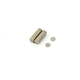 Magnet Expert® 4mm dia x 0.5mm thick N42 Neodymium Magnet - 0.09kg Pull ( Pack of 50 )