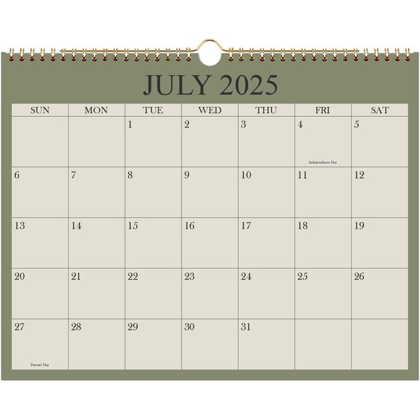 Calendar 2025-2026, Wall Calendar 2025-2026 from July 2025 - December