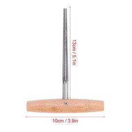 KooingTech Violin Peg Hole Reamer, Guitar Peg Hole Reamer, Peg Hole Reamer for Acoustic Guitar Double Bass Ukulele String Shaft Reamer