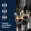 DeLonghi 3oz Espresso Double Wall Thermal Glasses, Set of 2