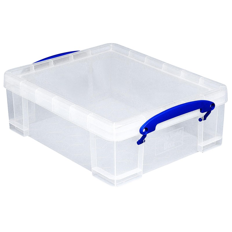 Really Useful Box Stackable 8.1 Liter Plastic Storage Container Bin