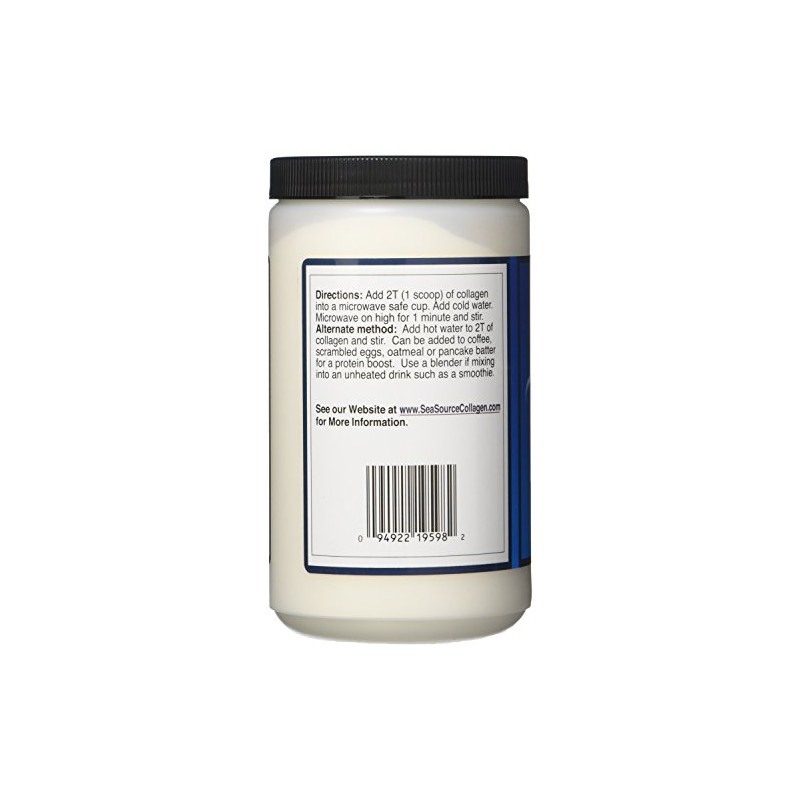SeaSource™ Collagen Pure HYDROLYZED Fish Collagen Dietary Supplement Powder -
