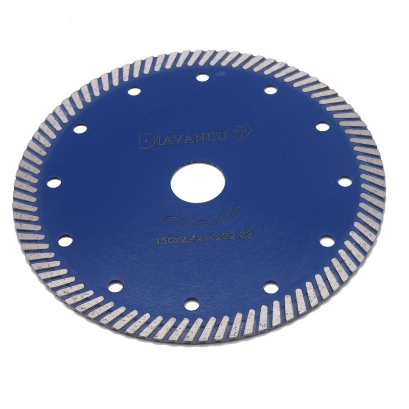 DIAVANCUT 6 Inch Turbo Diamond Saw Blade Dry Cutting Disc