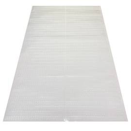 Ottomanson Non-Slip Rug Carpet Protector - Waterproof Clear Vinyl Floor Runner Mat for Hallway, Entryway, Office, 26" x 30'