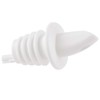 Tablecraft 35W White Free Flow Liquor Pourer 12 / CS