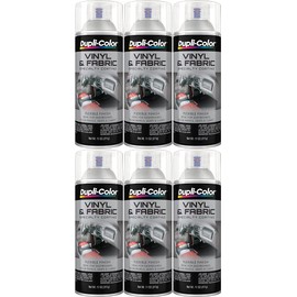 Sherwin-Williams Company Duplicolor Clear Vinyl and Fabric Spray (11 oz) - 6 Pack