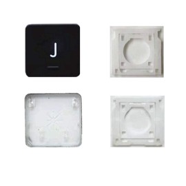 Replacement Individual AP08 Type J Key Cap and Hinges are Applicable for MacBook Pro Model A1425 A1502 A1398 for MacBook Air Model A1369/A1466 A1370/A1465 Keyboard to Replace The J Key Cap and Hinge
