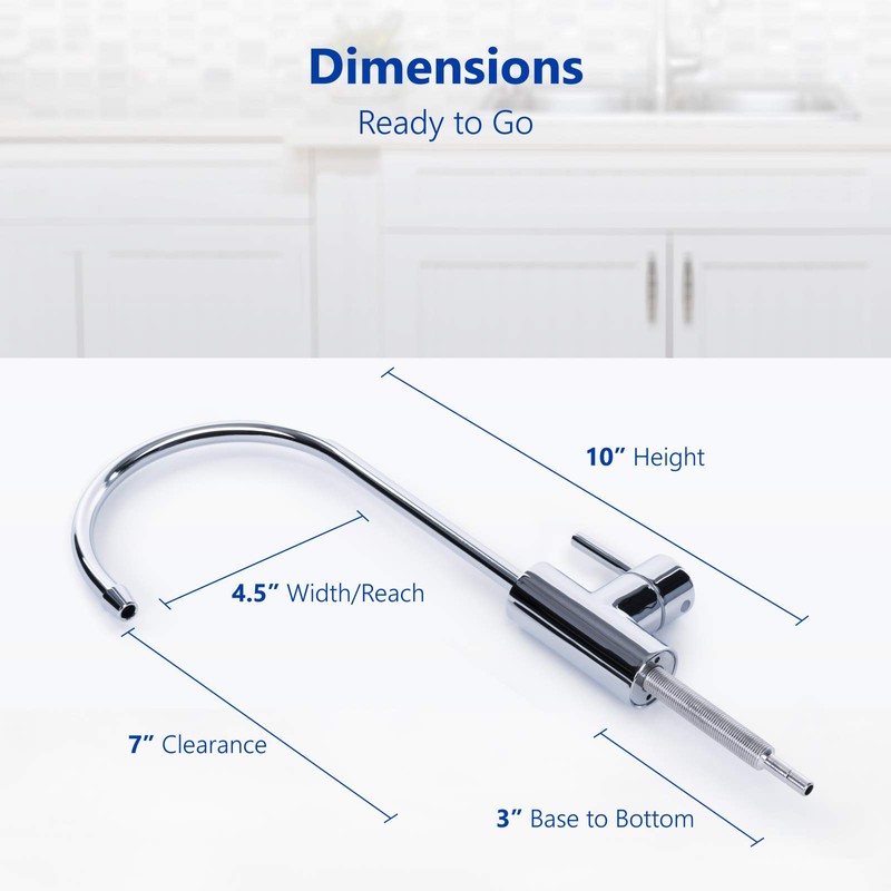 Express Water Modern Chrome Water Filter Faucet – Drinking Water