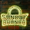 ADVPRO Sunday Brunch Breakfast Lunch RGB Dynamic Glam LED Sign
