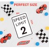Race Car Birthday Sign, Speed Limit 2, 8×11 Sign with