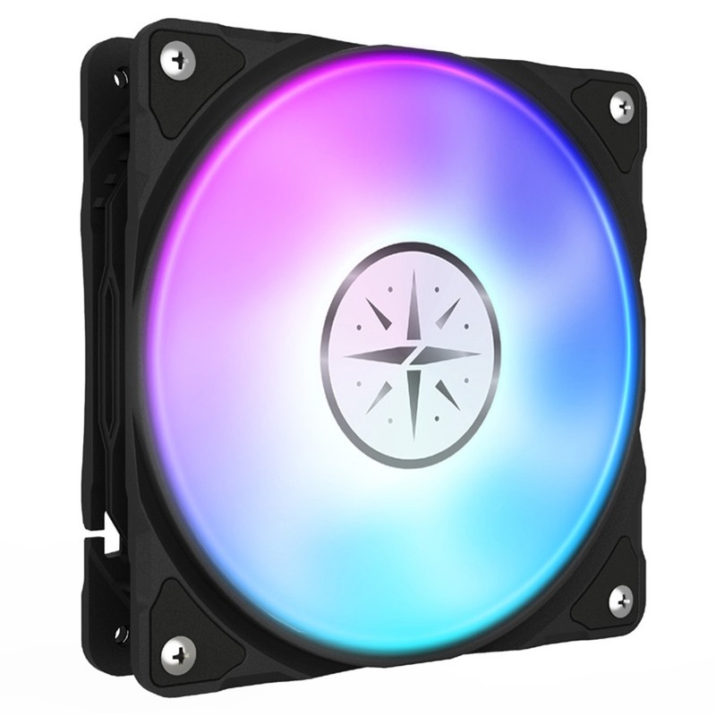 ZEAGINAL 120mm ARGB Case Fan Cooling PC Fans with Hydraulic