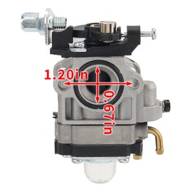Carbhub Carburetor for Redmax BC250 BT250 HB250 HE250F Trimmer BC2600 BC2601 HE2600 Echo BRD280 PE280 BT250 Edger Shindaiwa T242 T242X C344 PS344 W albro WYJ-138 WYK-356 WYK-186 WYK-353 WYJ-113-1