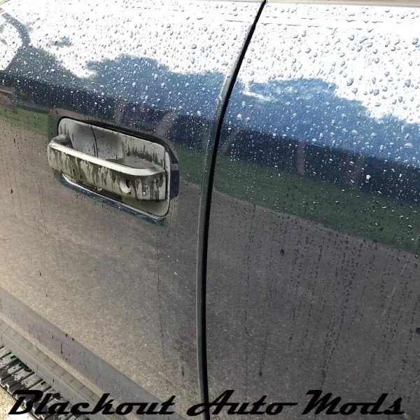 Blackout Auto Mods 4 Door Clear Edge Guard Paint Protection