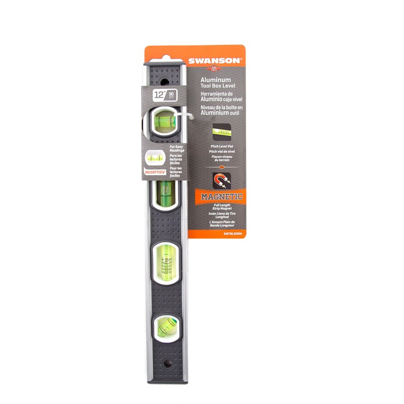 Swanson Tool SWTBL500M Tool Box Level, 12"