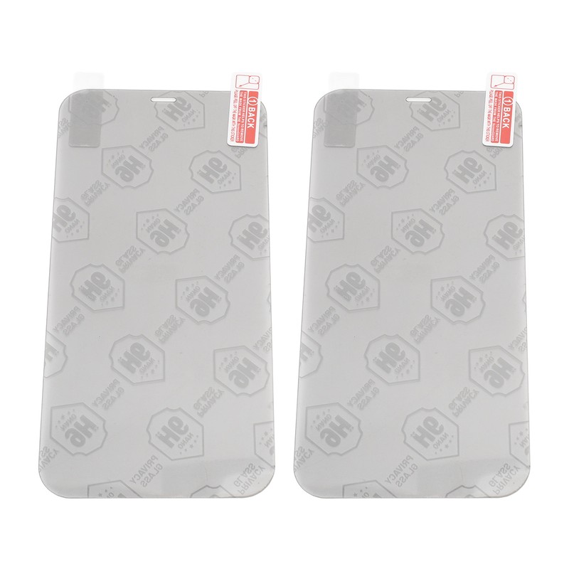 2 Set Private Screen Protector Scratch Proof Anti Fingerprint Ultra