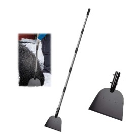 Nicecho Max 72" Long Handle Garden Cleaning Steel Shovel Scraper Spade for Weed Ice dirt