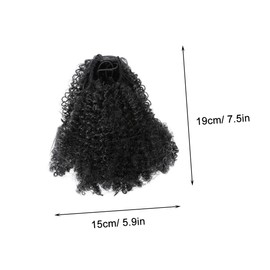 BIUDECO 1pc Realistic Short Afro Wig Synthetic Hair for Women Curly and Style Comfortable Wear Natural Look Suitable for Daily Use and Special Occasions