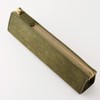 Slip-On PB Zipper Pen Case M Oliva (Green) A-IPV-5801 Italian