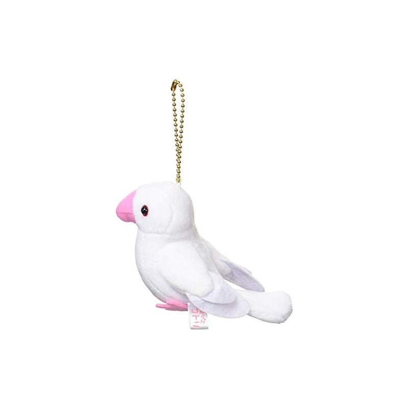 ぴよぴよことり　シロブンチョウ　ぬいぐるみ