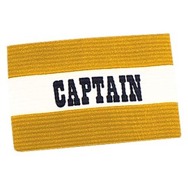 Champro Captain's Arm Band (Yellow/White, Youth)