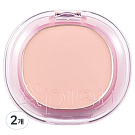 APIEU Juicy Pang Pastel Blusher 3.7g PK07, pink cotton, 2 pcs / 어퓨 과즙팡 파스텔 블러셔 3.7g PK07, 핑크코튼, 2개