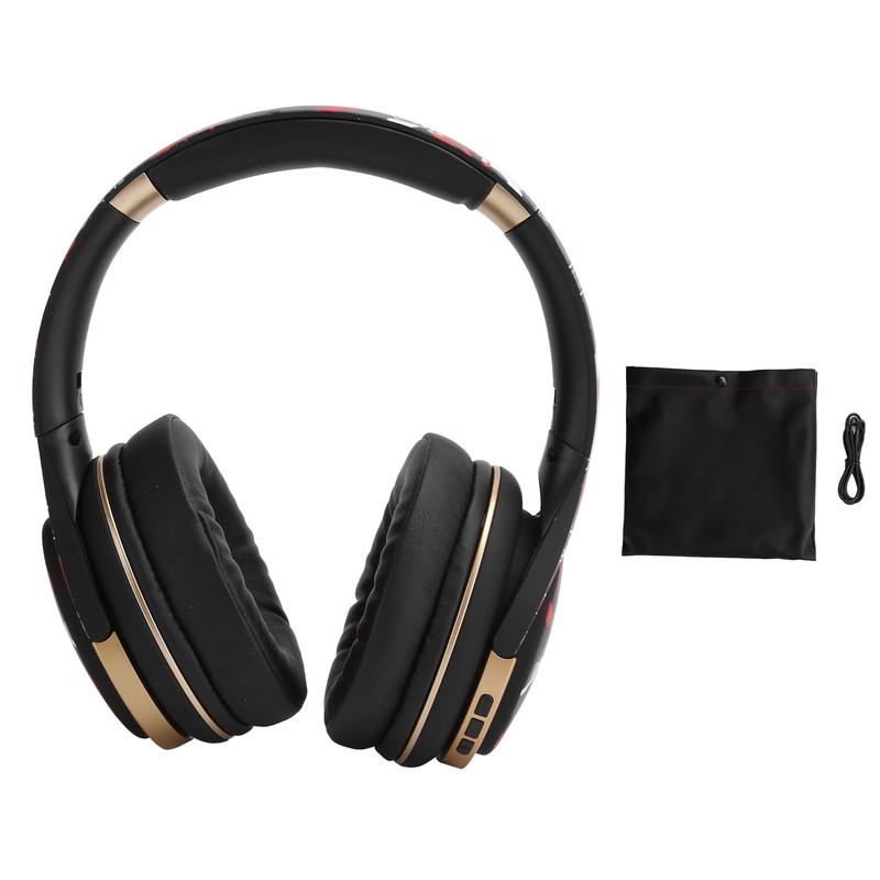 ELA1 Bluetooth 5.0 Wireless Motion Noise Cancelling Headset Graffiti Popular