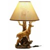Ebros 12 Point Whitetail Deer Buck Desktop Table Lamp With