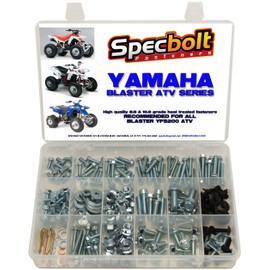 250pc Specbolt Yamaha Blaster Bolt Kit for Maintenance & Restoration OEM Spec Fasteners ATV Quad YFS200
