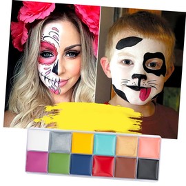 TOVINANNA 96g Face Body Paint Colors Oil Based Body Painting Pigments Non-toxic Safe Easy to Clean for Festivals Birthday Parties