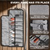 SPITZKANTE Pocket Knife Roll Bag – 7 Slot Folding Knife