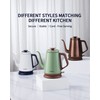 DmofwHi Gooseneck Electric Kettle(1.0L),1000W Electric Tea Kettle of 304 Stainless