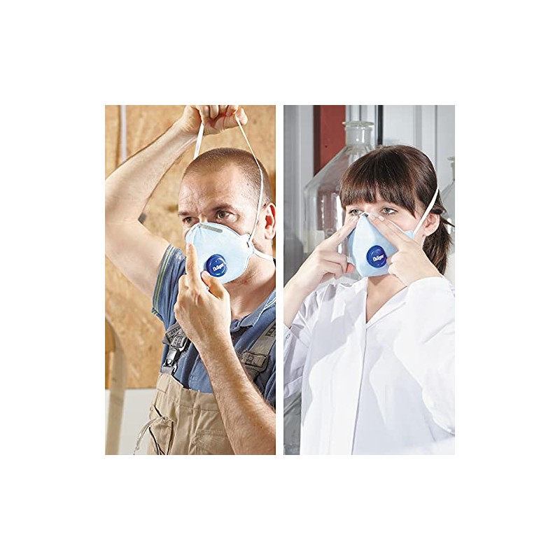 Dräger X-plore 1720 C V FFP2 Respirator Mask (10-Pack) |