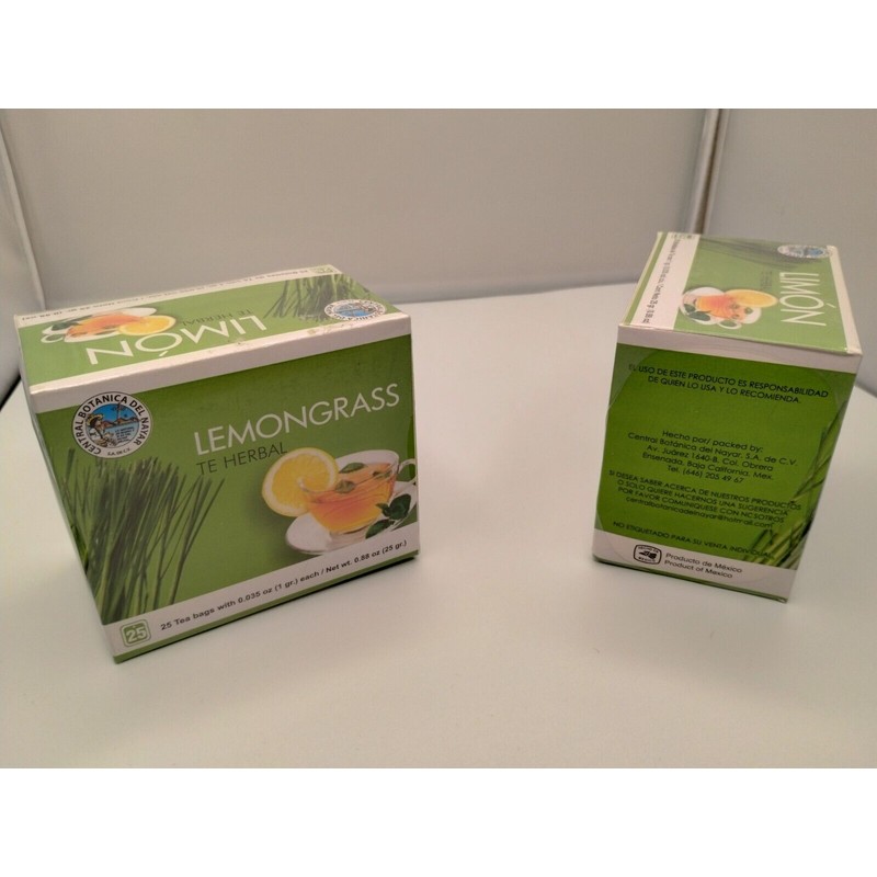 Truly 2 CAJAS DE TE LIMON TE HERBAL TEA 50