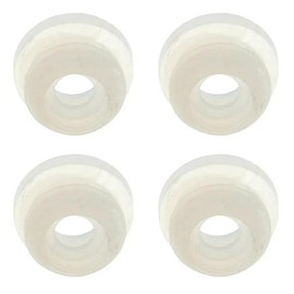 ANBOO 4 pieces gear lever seal for automatic white wear-resistant rubber sleeve for Ford Fiesta Focus 4S6P7412AB (4S6P7412AB)