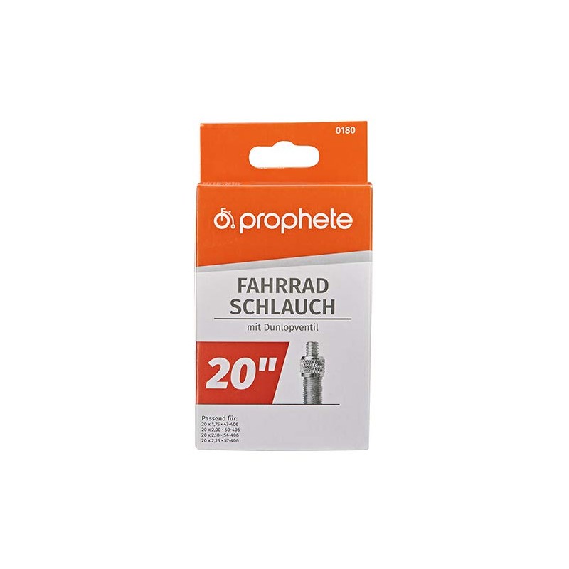 Prophete Bicycle Inner Tube with Prophets Bicycle Inner Tube 20