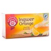Teekanne Ingwer Tee Mix - Ingwer-Pur, Ingwer-Orange, Ingwer-Zitrone, Ingwer-Kurkuma (4