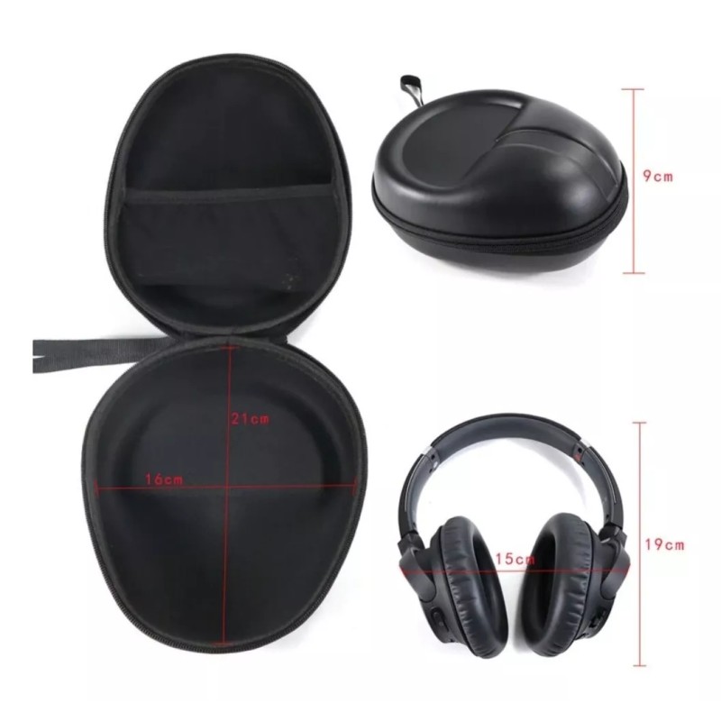 Estuchelandia Estuche Rigido Para Audifonos Auriculares Sony Wh-ch700n