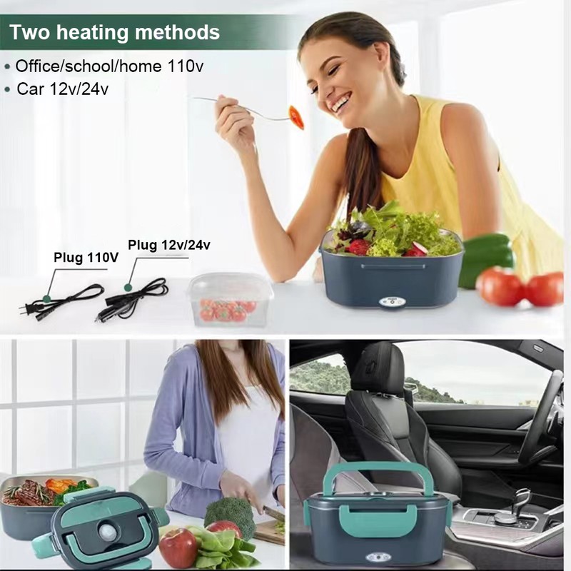 Electric Lunch Box with Carry Bag Portable Fast Food Heater