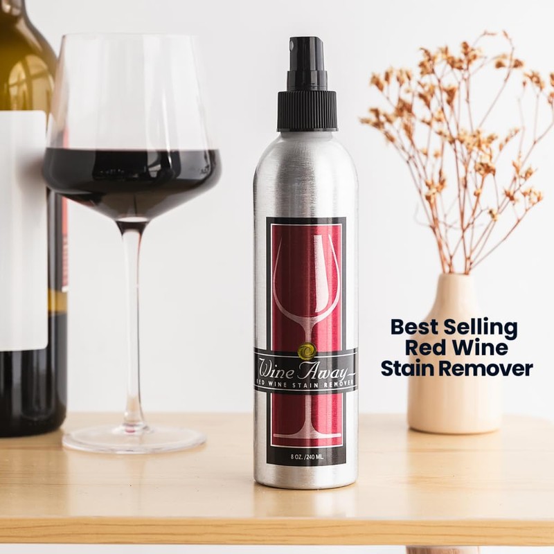 Wine Away Red Wine Stain Remover, Aluminum Signature Collection, 8oz
