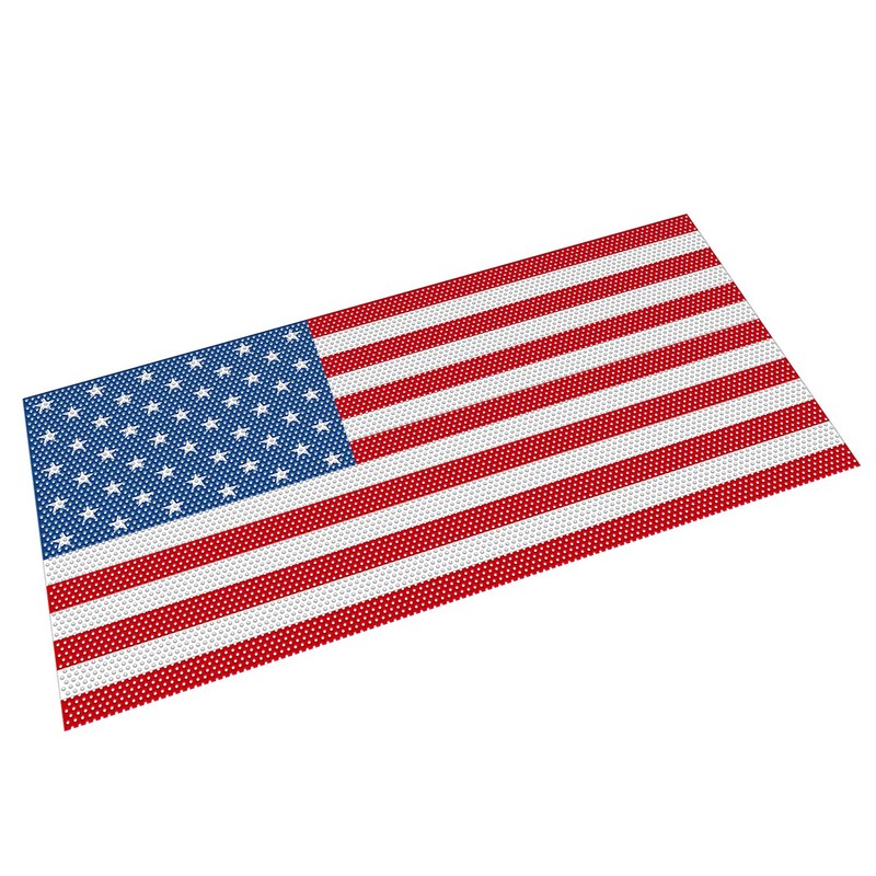 Hooke Road Wrangler JL & Gladiator Grill Insert Flag Grille