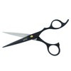 Estuche De Tijeras Para Estilista Barber Peluquero Aashta 6" (Negro)