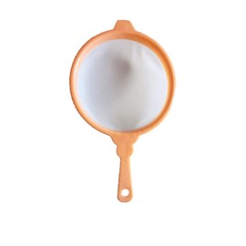 Garden Of Arts Plastic Juice Strainer 7 Number 33 CMS long and 19 CMS diameter strain jali chalni soup mango ras multicolour