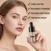 2Pcs Liquid Concealer Makeup, Eye Concealer, Full Coverage Concealer For