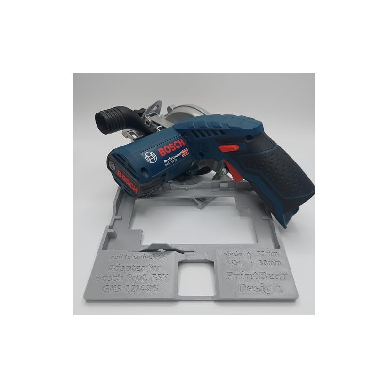 Adaptor for Bosch Guide Rail FSN and GKS 12V-26