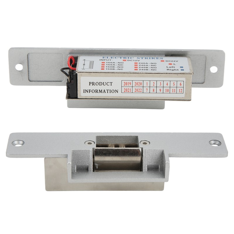 Electric Strike Lock Withstand 250Kg Thrust Zinc Alloy Body for