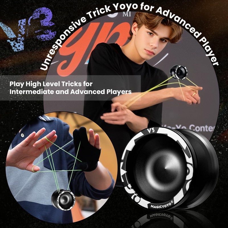 MAGICYOYO V3 Yoyo for Kids 8-12 or Above, Responsive Yoyo