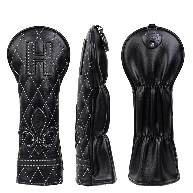 Golf Club Head covers Hybrid Utility Rescue with Interchangeable Number