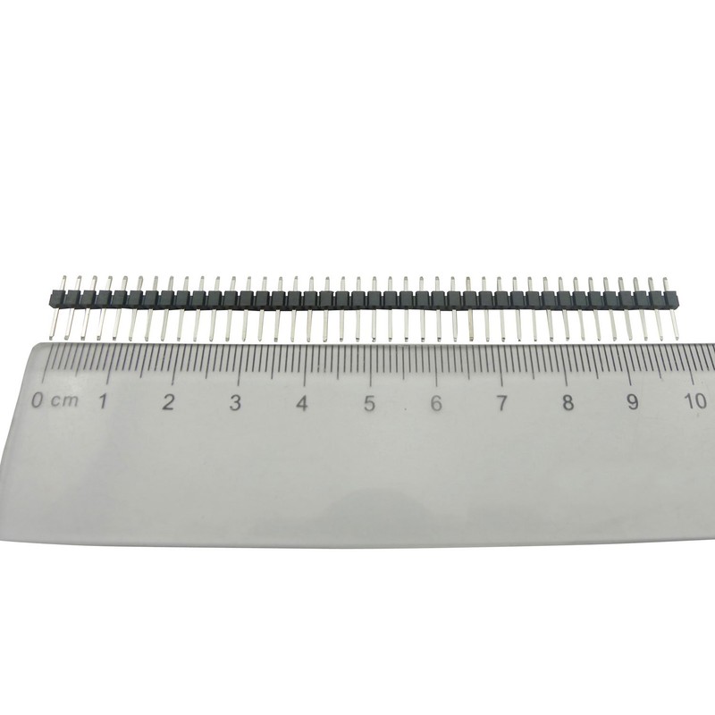 KKHMF 20PCS Single 40Pin Male + Female Straight Type Pin