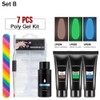 Luminous Nail Gel Kit for Nails Extensions with Nail File